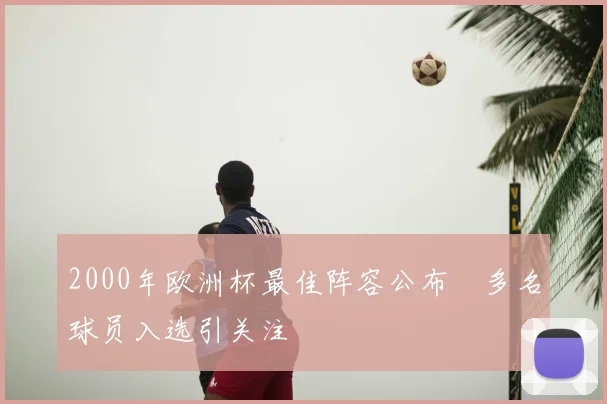 2000年欧洲杯最佳阵容公布 多名球员入选引关注